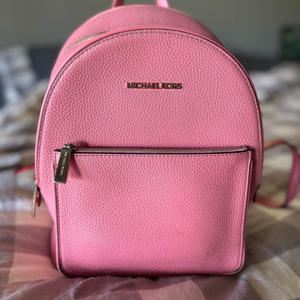 Michael Kors Pink Backpack Purse